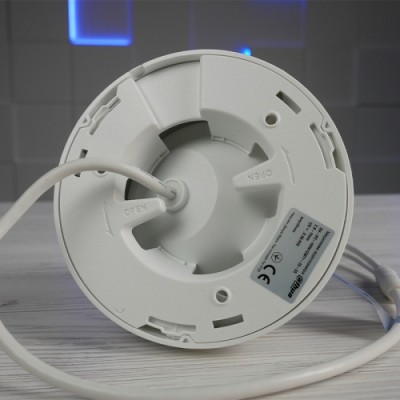 IP-відеокамера 4 Мп Dahua DH-IPC-HDW3441EM-S-S2 (2.8 мм) із вбудованим мікрофоном та відеоаналітикою для системи відеоспостереження